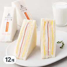 메이티엔 대만식 햄치즈 브레드, 75g, 12개