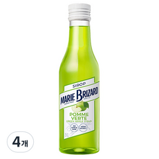 마리브리자드 그린애플 시럽, 250ml, 4개
