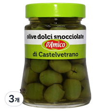 다미코 그린 카스텔베트라노 올리브절임, 290g, 3개