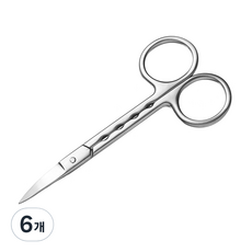 미성메탈 핸들타공형네일가위, 6개