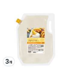 大象 Chef's One 奶油起司美乃滋醬, 2kg, 3個