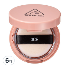 3CE Glow Beam打亮氣墊餅, Take A Moment, 6個