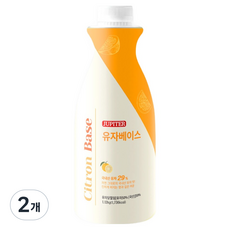 쥬피터 유자 베이스 농축액, 1.12kg, 2개