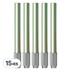 미소로운 연필 홀더 세트 B타입, 15세트, 펄그린