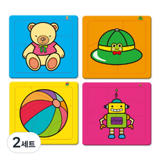 Geurinkijeu Yeondupang 事物認知拼圖 4入組, 2套