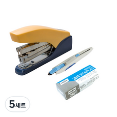 화신 33호침 스테플러 세트, 혼합색상, 5세트