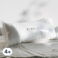 甜睡研究所 助眠舒適棉枕, 單一顏色, 4個