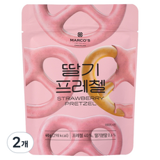 마르코스 딸기 프레첼, 60g, 2개