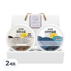 丹心答禮品3年陳鹹草鹽+海鹽禮盒, 2套