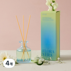 뉴리스 플로라베라 디퓨져, 릴리오브밸리, 4개, 120ml