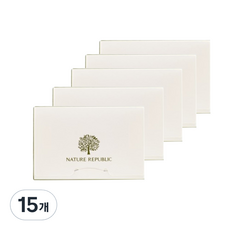 네이처리퍼블릭 뷰티툴 오일 컨트롤 필름 R, 50개입, 15개