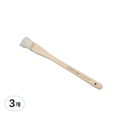 마이데일리 미술 수채화 캔버스 붓, 3개, 1호