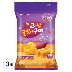 LOTTE 樂天 ZERO 蜂蜜地瓜羊羹, 3個, 300g