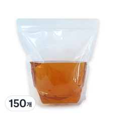 생활을그리다 스탠드 투명 육수저장팩 700ml, 18 x 20 cm, 50개입, 3개