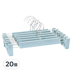 小麥購物 防滑褲架 Y626 加厚款, 顏色隨機, 20個