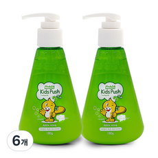 美馳低氟兒童牙膏蘋果, 180g, 6個