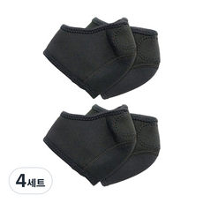 氯丁橡膠腳後跟保護帶 雙腳組, 4組