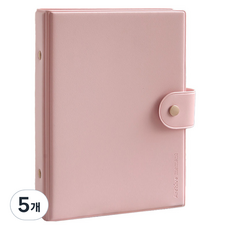 Recoz Archive 手帳活頁夾外殼 A6 6孔, 蜜桃, 5個
