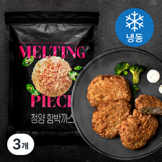 멜팅피스 청양 함박까스 (냉동), 630g, 3개