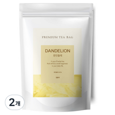 yURIA 白蒲公英三角茶包, 2個, 30入, 1.2g