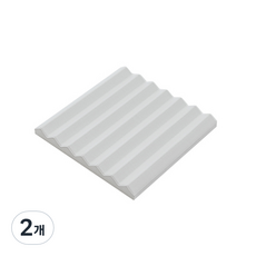 CERESHOME 珪藻土Z字型雨傘托盤, 2個