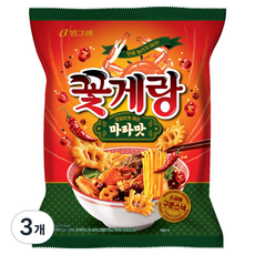 꽃게랑 마라맛, 60g, 3개