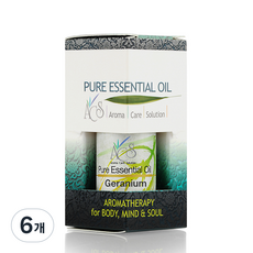 ACS 제라늄 에센셜오일, 10ml, 6개