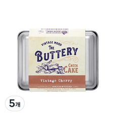 스킨푸드 버터리 치크 케이크 블러셔 9.5g, 2호 빈티지체리, 5개