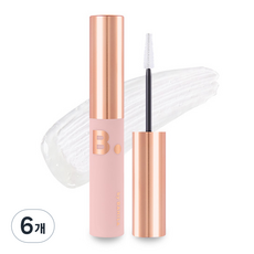 바닐라코 스머지 아웃 디테일 아이브로우 카라 4.5g, 01 클리어 픽서, 6개