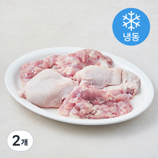 브라질산 닭정육 (냉동), 2개, 2kg