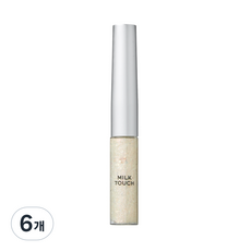 밀크터치 페어리 쥬얼 아이 글리터, 1 오로라 화이트 쥬얼리, 6개