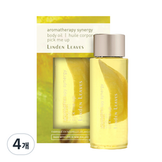 린든리브즈 아로마테라피 시너지 바디오일 픽미업, 60ml, 4개