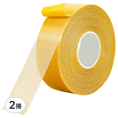 生活King 強力型超黏布基網格雙面膠帶, 2捲