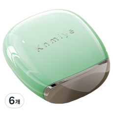 찐웨이 깔끔한 약통 정리함 민트 81 x 81 x 38 mm, 6개