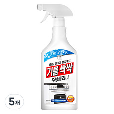 생활공식 기름싹싹 주방클리너, 5개, 500ml