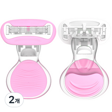 女士5層刀頭迷你美體刀, 1入, 2個