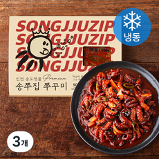 송쭈집 쭈꾸미 (냉동), 500g, 3개