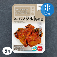 꾸봐꾸어 부산포차 가자미무조림 (냉동), 350g, 5개