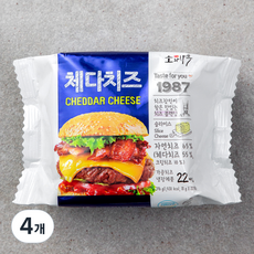 소와나무 체다치즈, 18g, 22개입, 4개