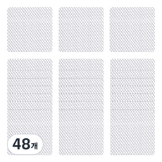 다다 욕실 바닥 미끄럼방지 스티커 투명, 48개