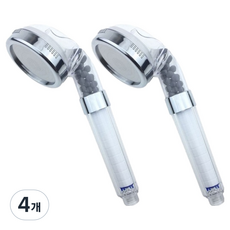 Maket Gamseong 旅行用簡易蓮蓬頭, 單一顏色, 4個