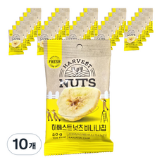 Harvest 堅果香蕉脆片, 120g, 10個