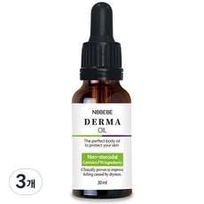 엔비베베 유아용 더마오일, 3개, 30ml