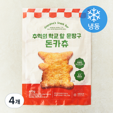 추억의 학교 앞 문방구 돈카츄 (냉동), 470g, 4개