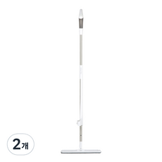 모노플랫 물총 스탠드 밀대 걸레, 2개