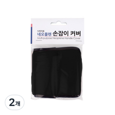 Coxcomb氯丁橡膠多用途用把手套 黑色 2入, 2個