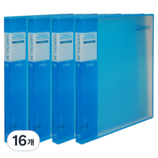 마이다스 투명화일 UV인쇄 A4 20p, 청색, 16개