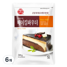 OTOKI 不倒翁 泡打粉, 300g, 6個