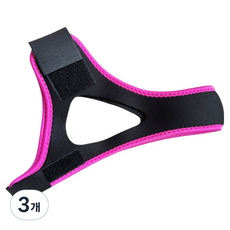 Radelli 現代防張嘴束帶 三角款 洋紅色, 3個