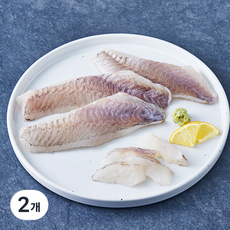 우럭회 필렛, 2개, 200g